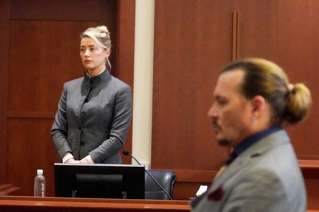 Amber Heard and Johnny Depp