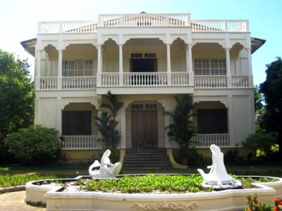 Gaston Mansion, the ancestral house in Hacienda Rosalia in the municipality of Manapla
