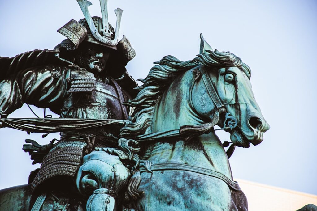 Statue of Kusunoki Masashige (1294-1336)