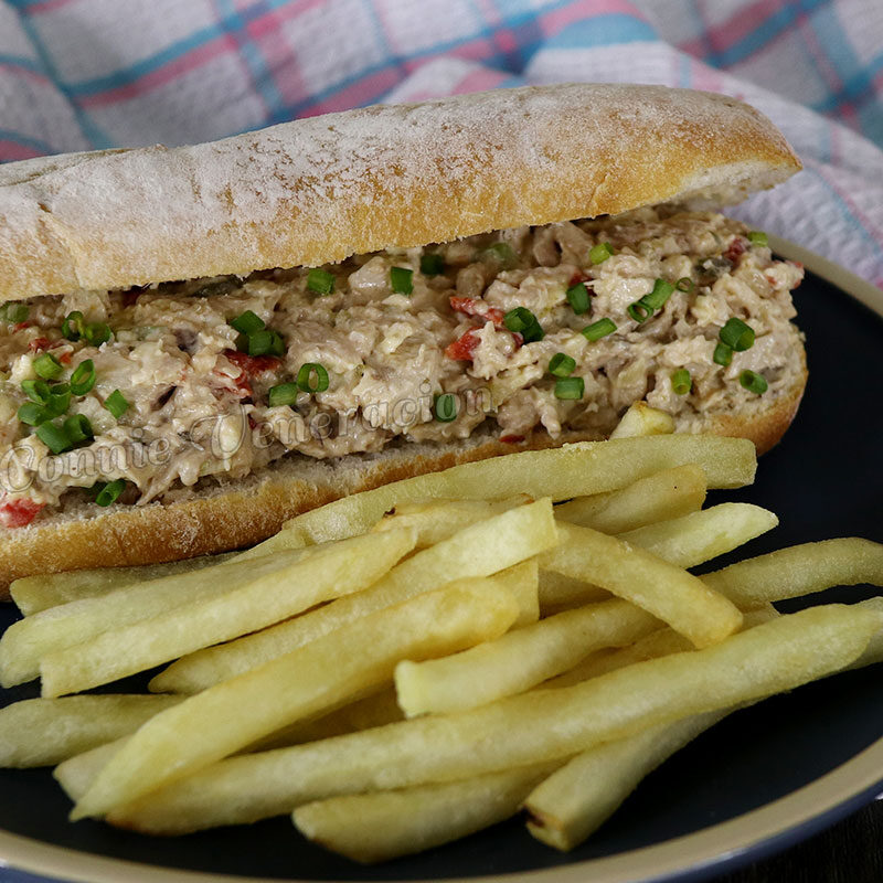 Not my mother’s chicken salad sandwich
